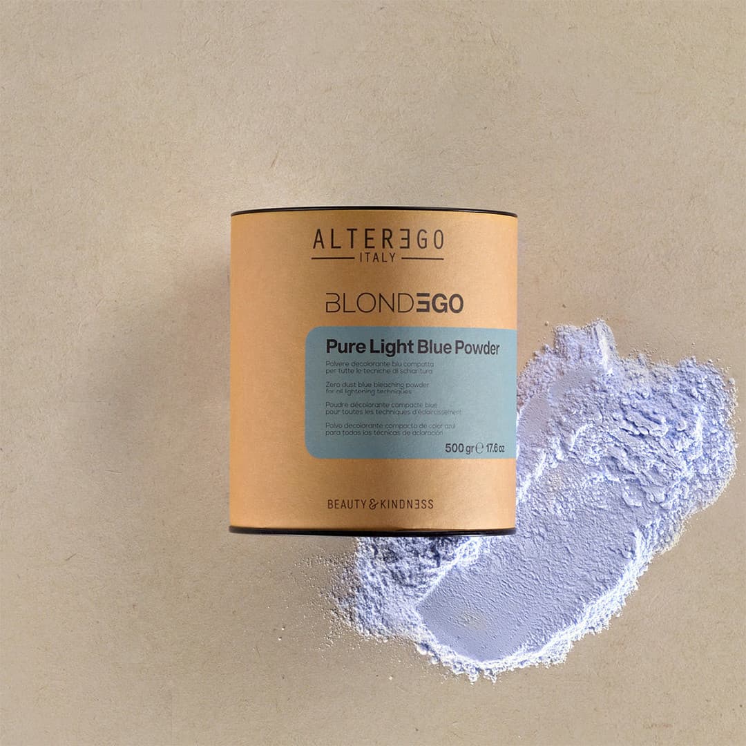 Pure light blue powder 0